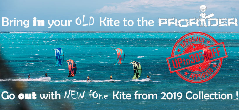 Prorider SHOP Promo'action for summer 2019 kites