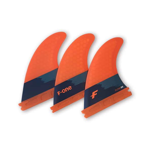 F-One Fins Flow XS Papaya 2021