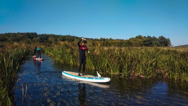 Prorider weekend Trip with Stand-up-paddle on Naejlov near Bucuresti