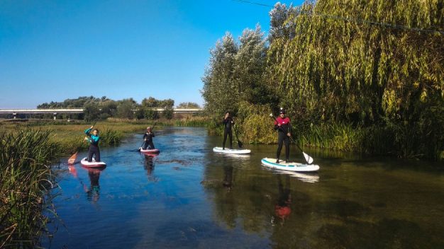 Prorider weekend Trip with Stand-up-paddle on Naejlov near Bucuresti