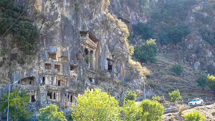 Prorider Story Trip Turkey Fethiye Amyntas Rock Tombs