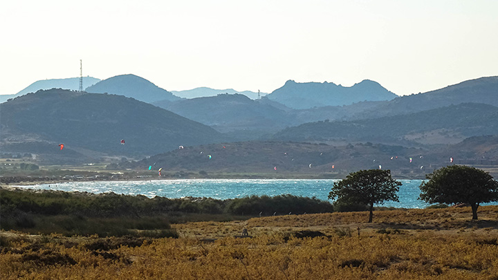 Prorider Story Trip Turkey Gokceada On Shore Beach Bay Full Of Kites