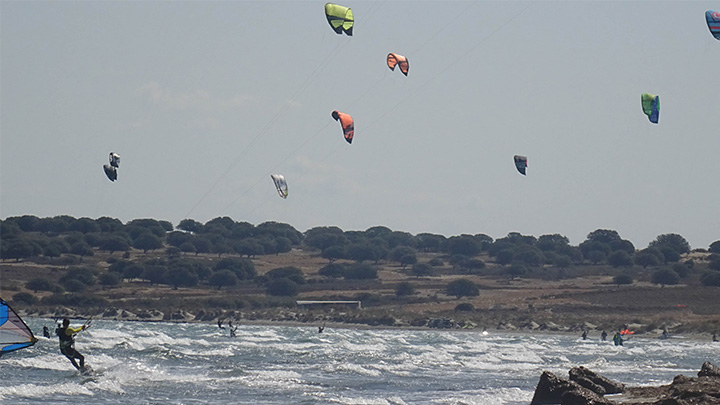 Prorider Story Trip Turkey Gokceada On Shore Beach Waves Kitesurf
