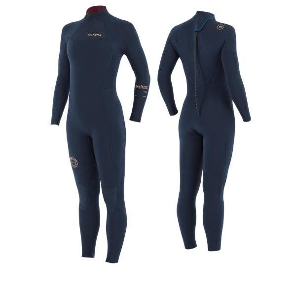 manera meteor seafarer woman back zip wetsuit