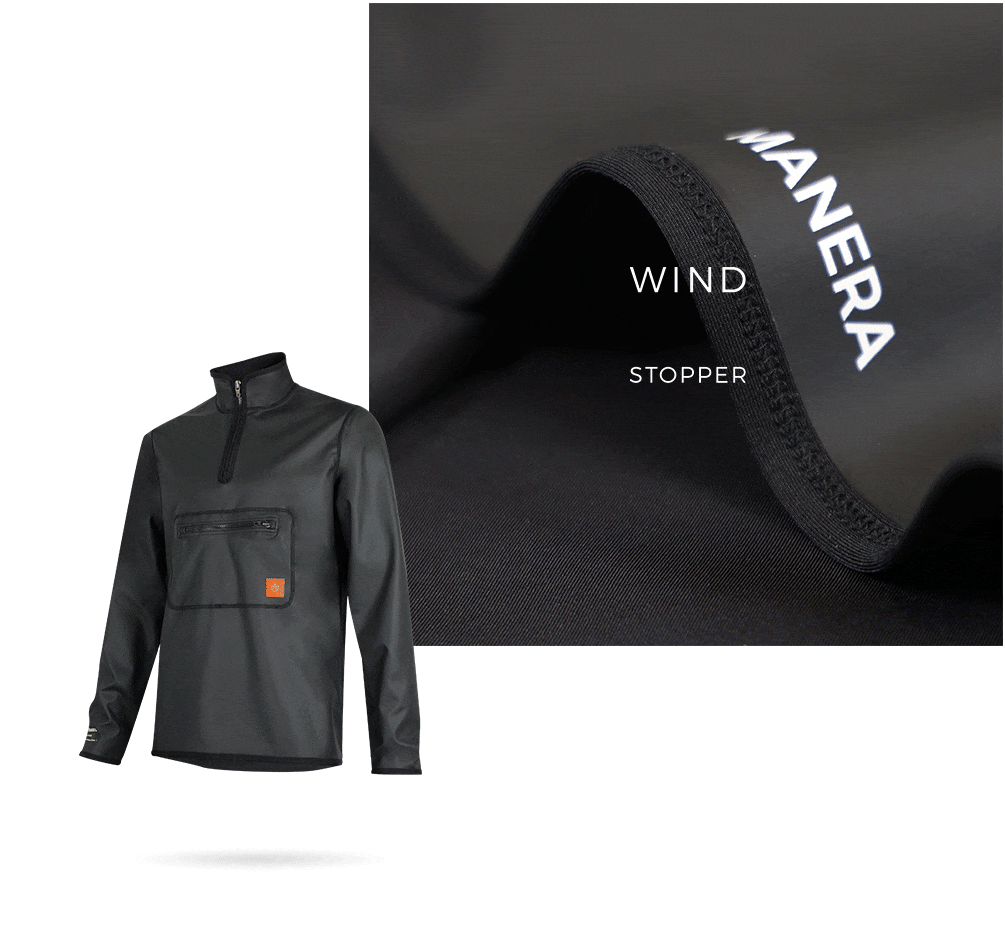 tech manera softshell offshore focus wind stopper off shore