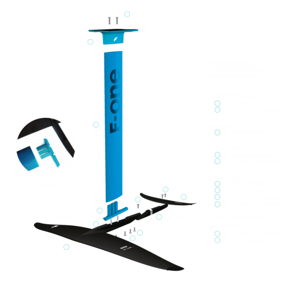 f one hydrofoil seven seas carbon front wing